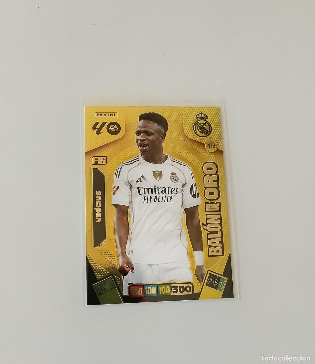 Figurine di Calcio: ADRENALYN 2025/2026 VINICIUS ( BAL&Oacute;N DE ORO ) - EL DE LA FOTO - DE SOBRE