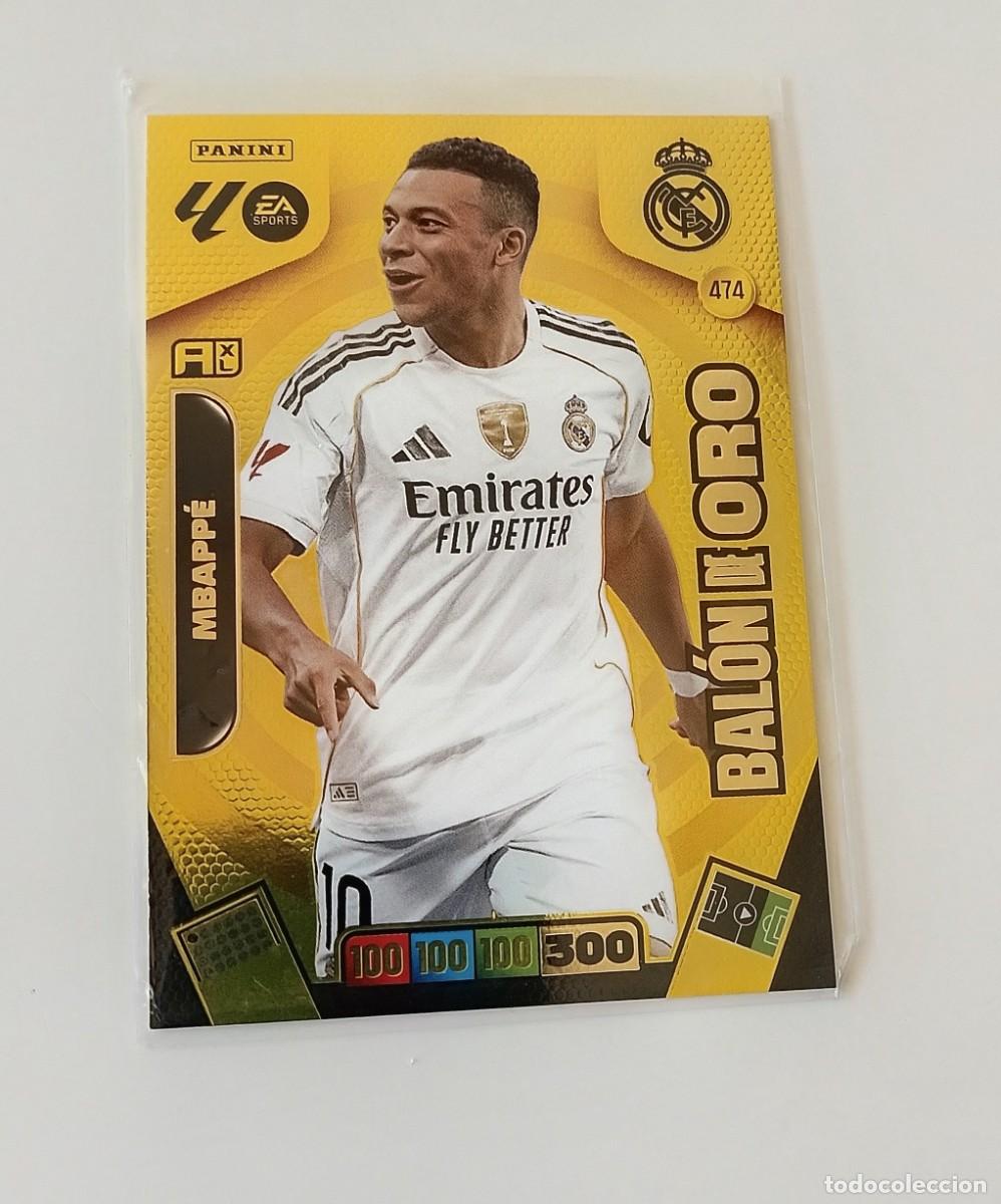 Cromos de Futebol: ADRENALYN 2025/2026 MBAPP&Eacute; ( BAL&Oacute;N DE ORO ) - EL DE LA FOTO - DE SOBRE