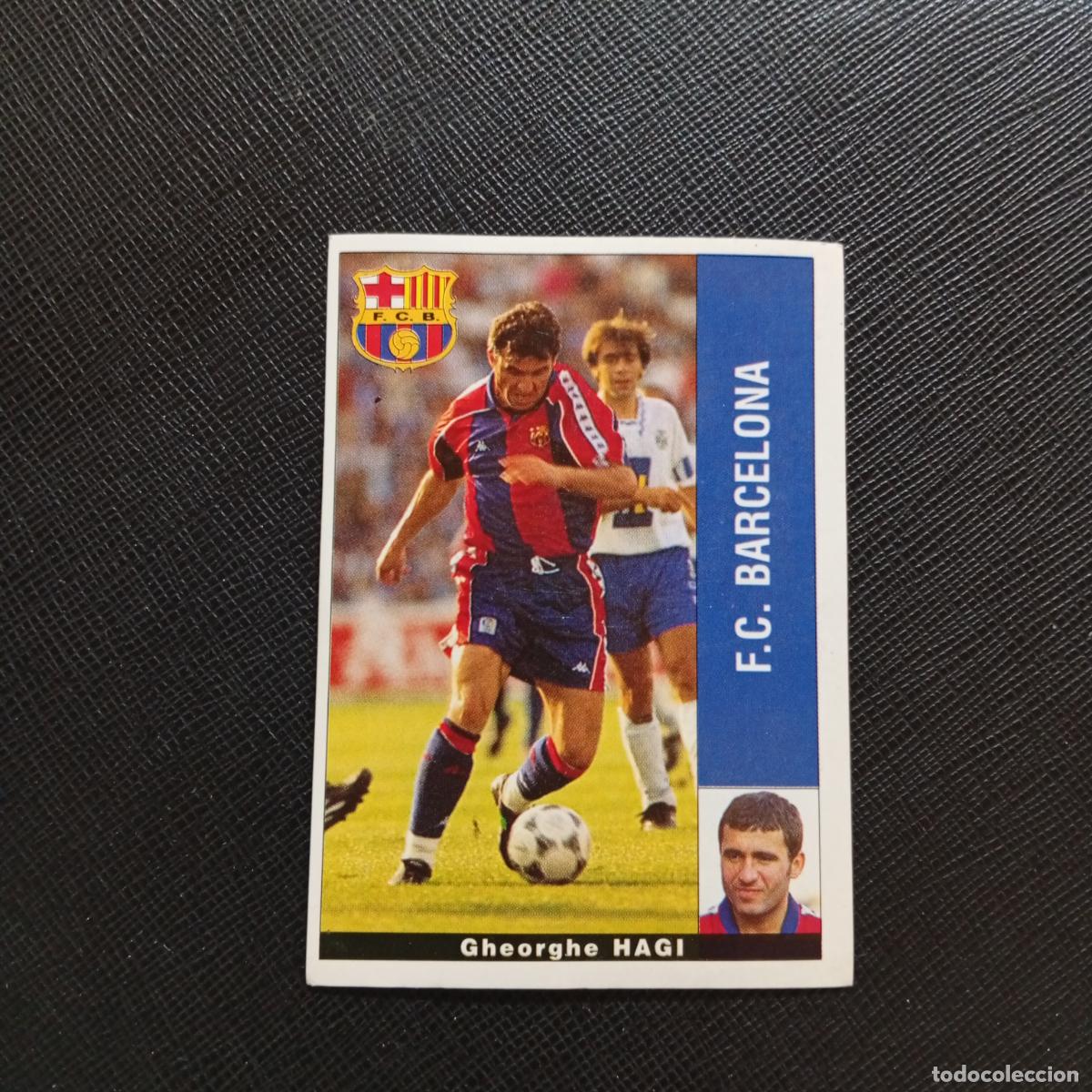 Cromos de F&uacute;tbol: HAGI BARCELONA PANINI 1995 1996 CROMO FUTBOL LIGA 95 96 - SIN PEGAR - A168 PG253