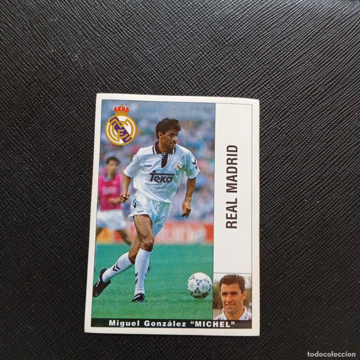 Cromos de F&uacute;tbol: MICHEL REAL MADRID PANINI 1995 1996 CROMO FUTBOL LIGA 95 96 - SIN PEGAR - A168 PG262