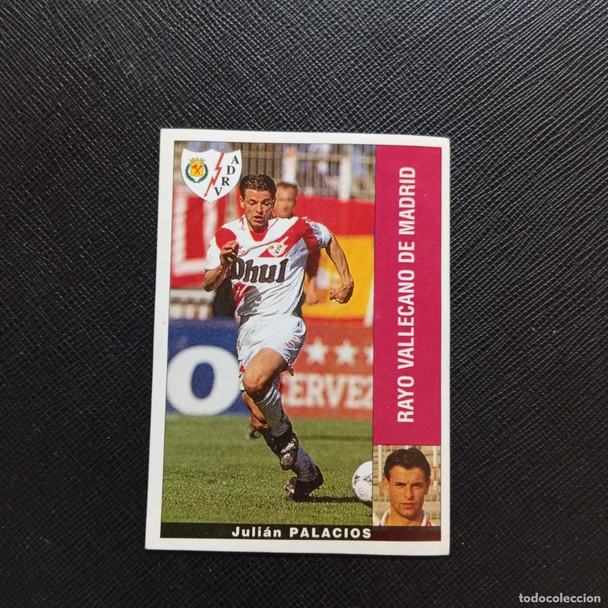 Cromos de F&uacute;tbol: PALACIOS RAYO VALLECANO PANINI 1995 1996 CROMO FUTBOL LIGA 95 96 - SIN PEGAR - A168 PG262