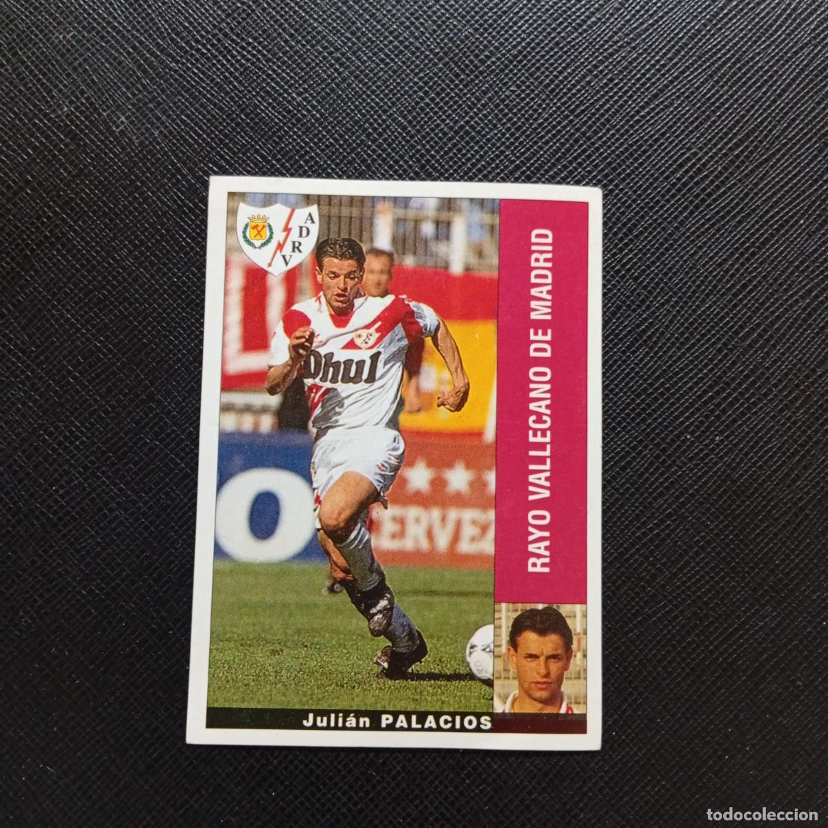 Cromos de F&uacute;tbol: PALACIOS RAYO VALLECANO PANINI 1995 1996 CROMO FUTBOL LIGA 95 96 - SIN PEGAR - A168 PG262 B