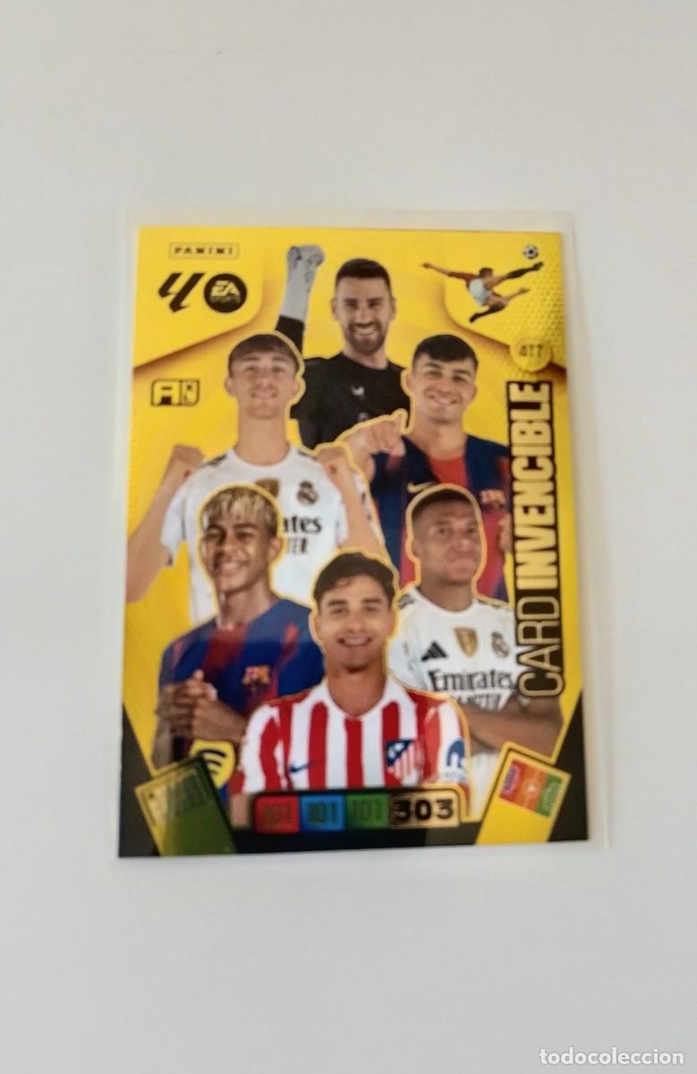 Cromos de F&uacute;tbol: ADRENALYN 2025/2026 CARD INVENCIBLE - EL DE LA FOTO - DE SOBRE