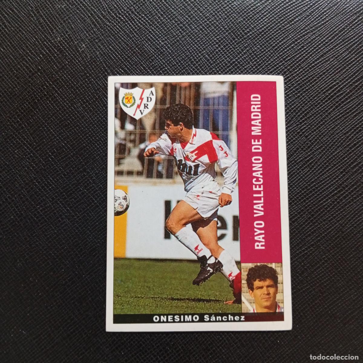 Cromos de F&uacute;tbol: ONESIMO RAYO VALLECANO PANINI 1995 1996 CROMO FUTBOL LIGA 95 96 - SIN PEGAR - A168 PG271