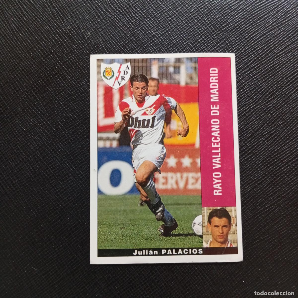 Cromos de F&uacute;tbol: PALACIOS RAYO VALLECANO PANINI 1995 1996 CROMO FUTBOL LIGA 95 96 - SIN PEGAR - A168 PG280