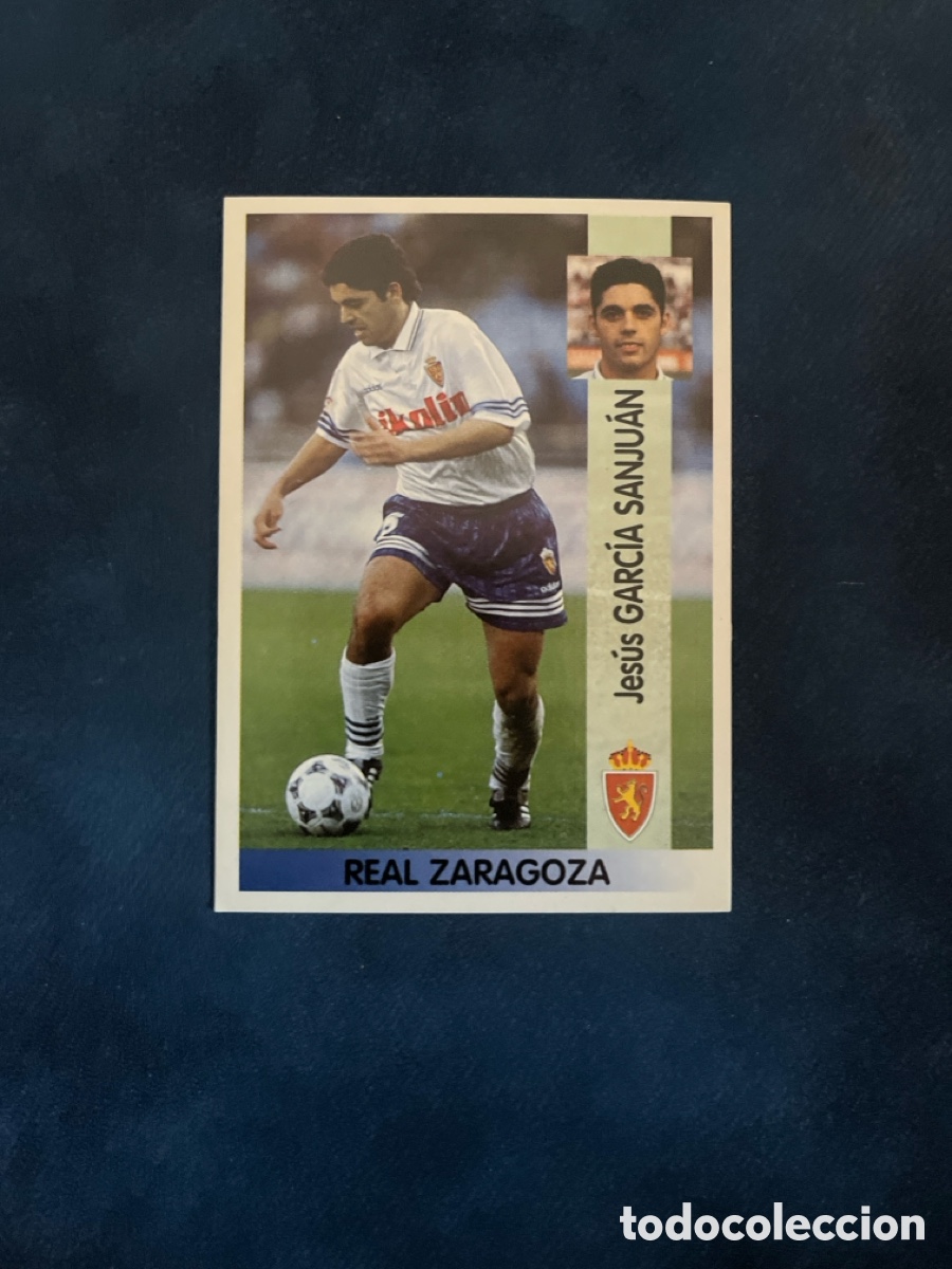 Cromos de Futebol: GARCIA SANJUAN 182 REAL ZARAGOZA 96 97 PANINI 1996 1997 NUEVO SIN PEGAR CROMO UNIFICO ENVIO
