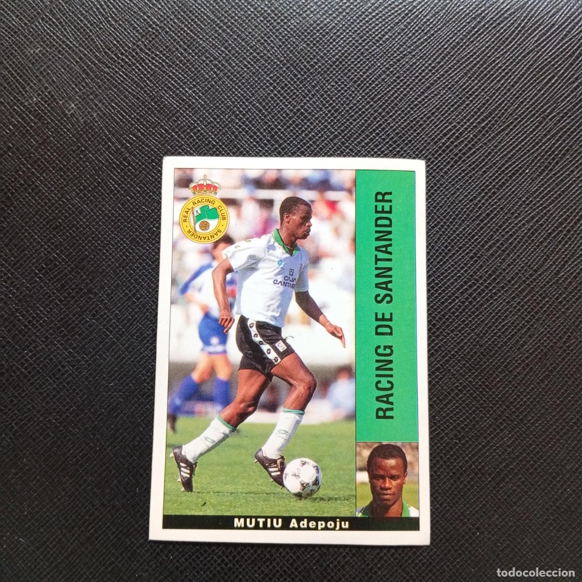 Cromos de F&uacute;tbol: MUTIU RACING PANINI 1995 1996 CROMO FUTBOL LIGA 95 96 - SIN PEGAR - A168 PG280