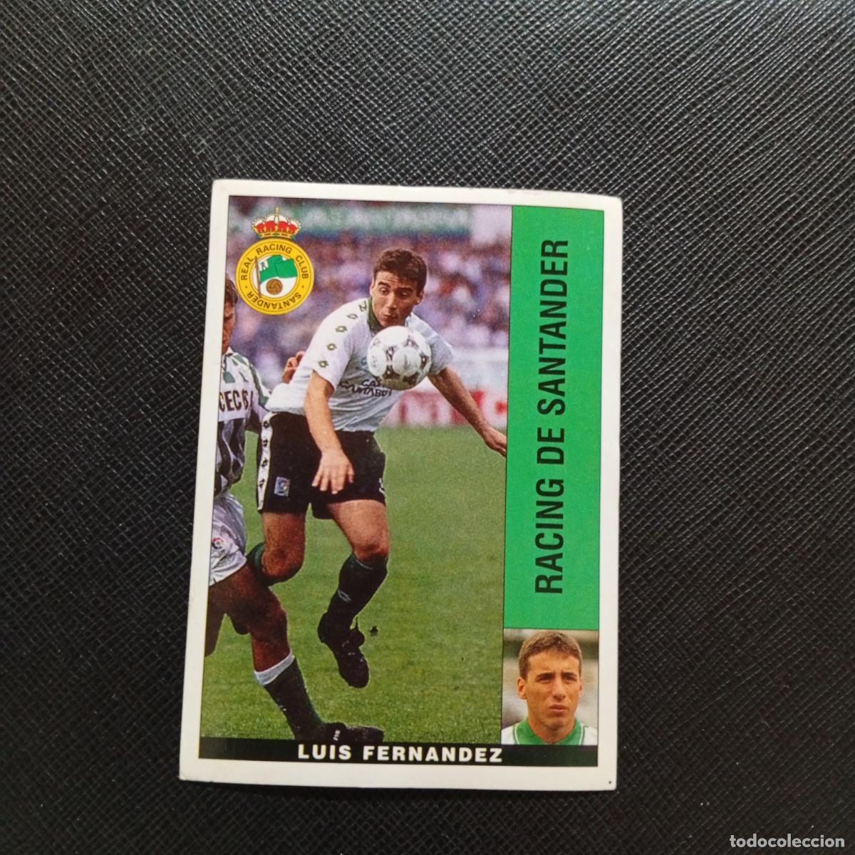 Cromos de F&uacute;tbol: LUIS FERNANDEZ RACING PANINI 1995 1996 CROMO FUTBOL LIGA 95 96 - SIN PEGAR - A168 PG289