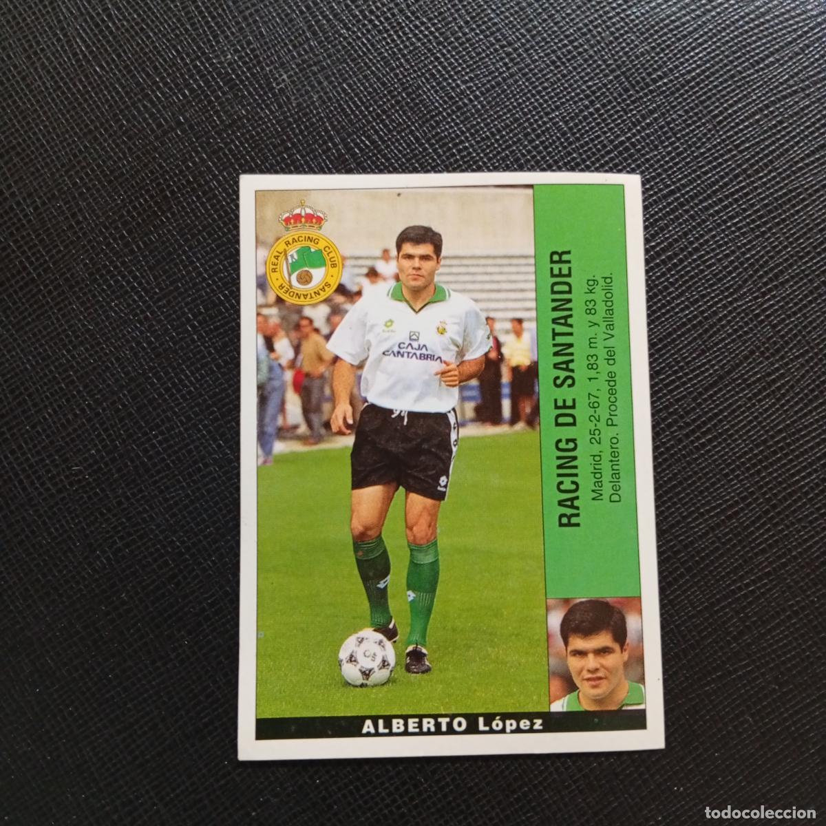 Cromos de F&uacute;tbol: ALBERTO RACING PANINI 1995 1996 CROMO FUTBOL LIGA 95 96 - SIN PEGAR - A168 PG289