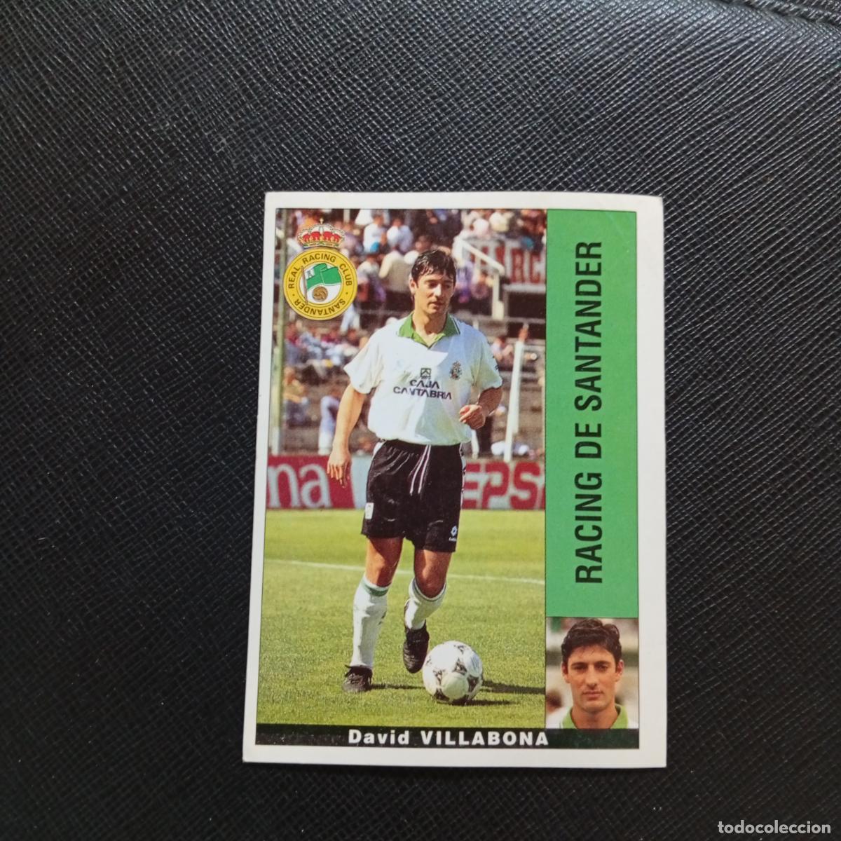 Cromos de F&uacute;tbol: VILLABONA RACING PANINI 1995 1996 CROMO FUTBOL LIGA 95 96 - SIN PEGAR - A168 PG289