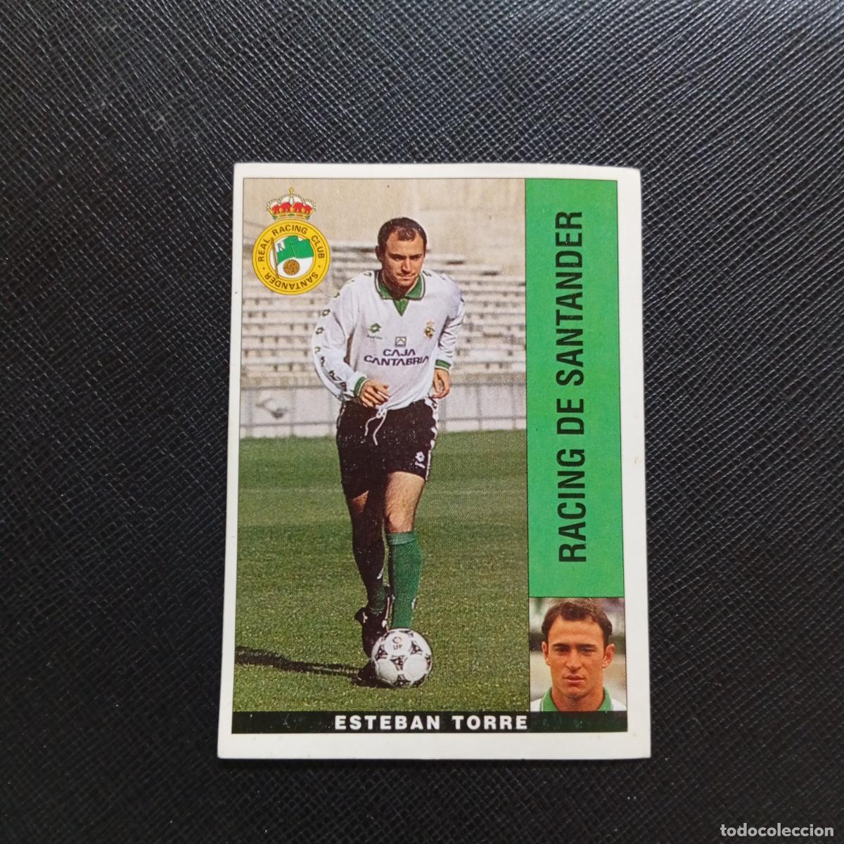 Cromos de F&uacute;tbol: ESTEBAN TORRE RACING PANINI 1995 1996 CROMO FUTBOL LIGA 95 96 - SIN PEGAR - A168 PG298