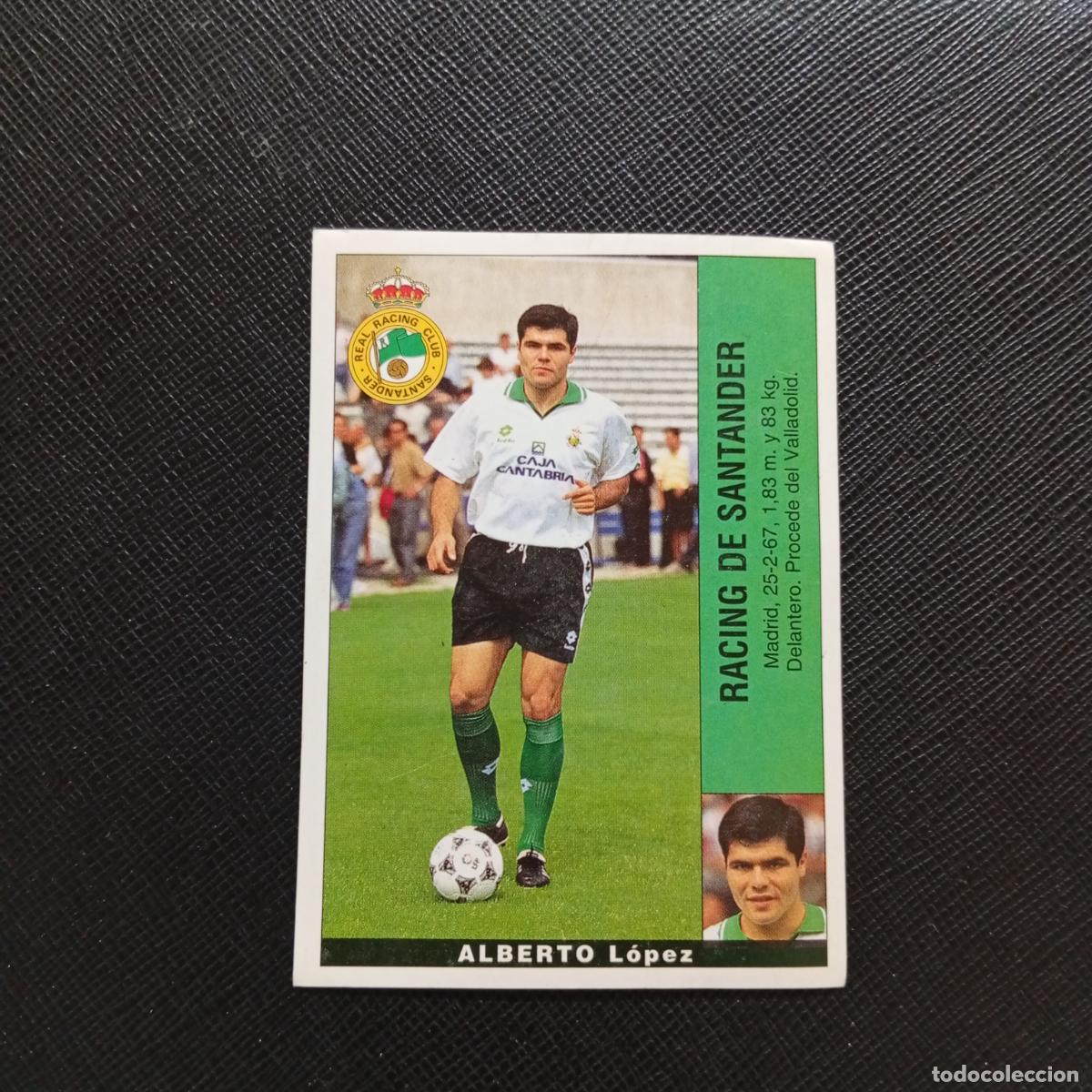 Cromos de F&uacute;tbol: ALBERTO RACING PANINI 1995 1996 CROMO FUTBOL LIGA 95 96 - SIN PEGAR - A168 PG307