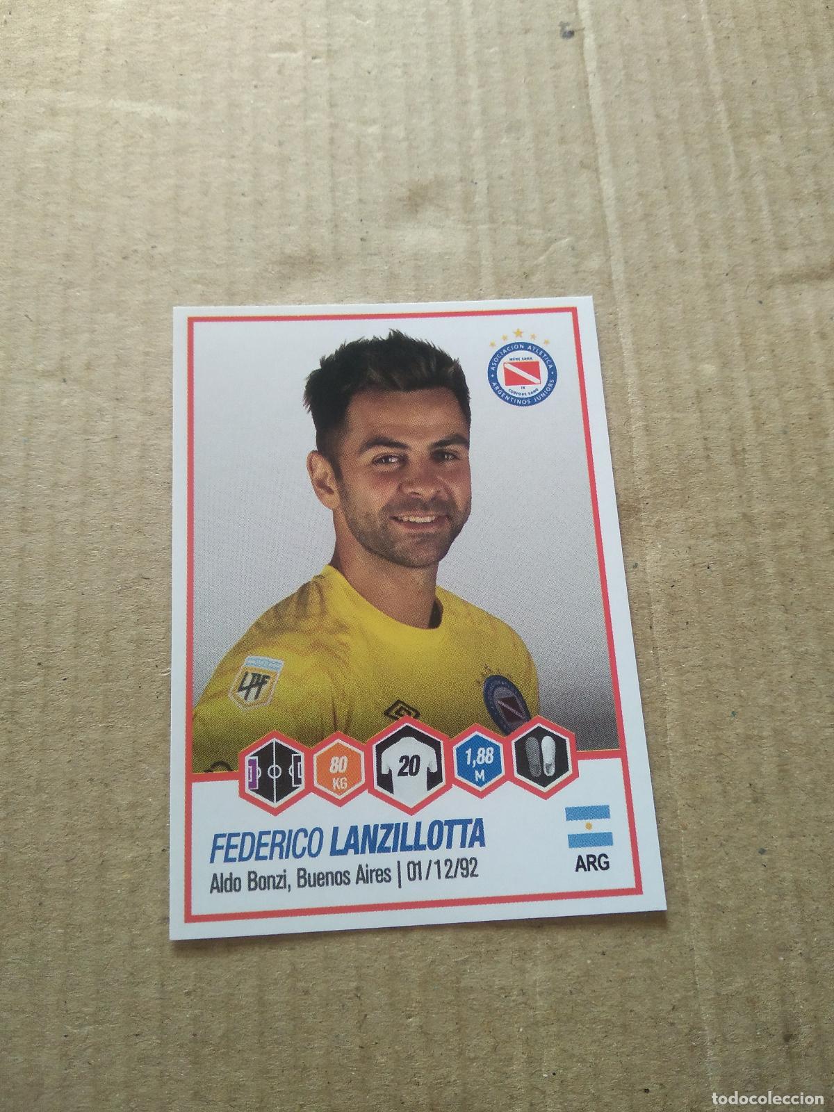 Cromos de F&uacute;tbol: 23 FEDERICO LANZILLOTTA ARGENTINOS JUNIORS CROMO FUTBOL ARGENTINO PANINI LIGA ARGENTINA 2022