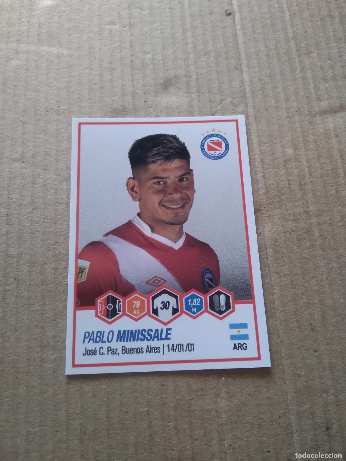 Cromos de Futebol: 24 PABLO MINISSALE ARGENTINOS JUNIORS CROMO FUTBOL ARGENTINO PANINI LIGA ARGENTINA 2022