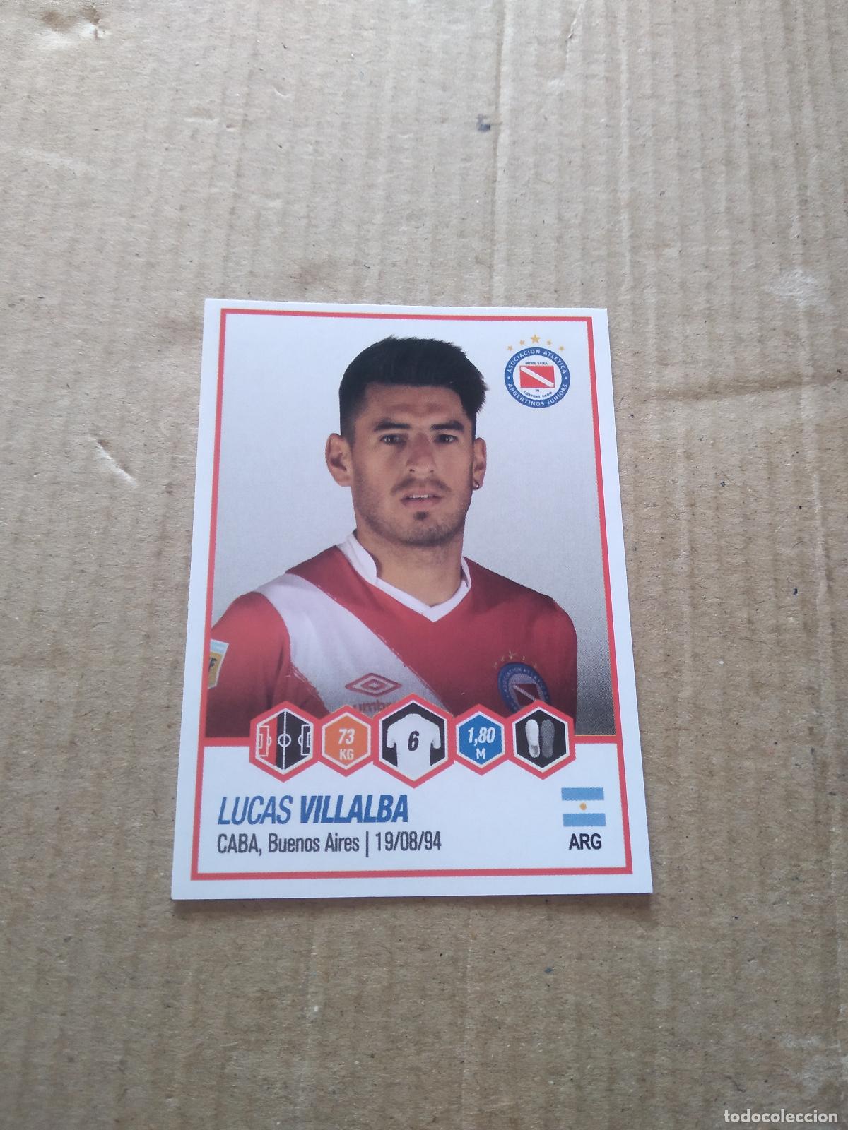 Cromos de Futebol: 25 LUCAS VILLALBA ARGENTINOS JUNIORS CROMO FUTBOL ARGENTINO PANINI LIGA ARGENTINA 2022
