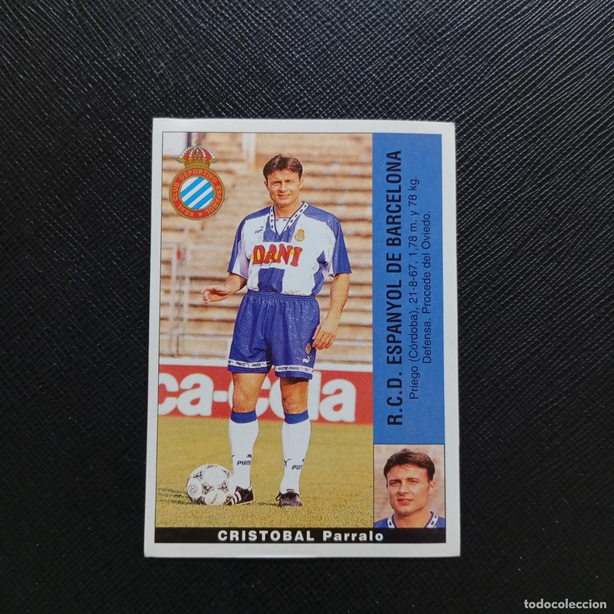 Cromos de Futebol: CRISTOBAL ESPA&Ntilde;OL PANINI 1995 1996 CROMO FUTBOL LIGA 95 96 - SIN PEGAR - A168 PG316