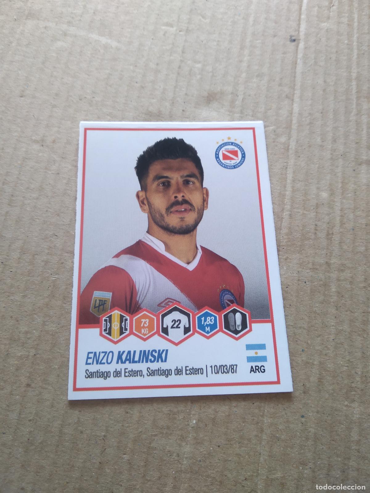 Cromos de Futebol: 29 ENZO KALINSKI ARGENTINOS JUNIORS CROMO FUTBOL ARGENTINO PANINI LIGA ARGENTINA 2022