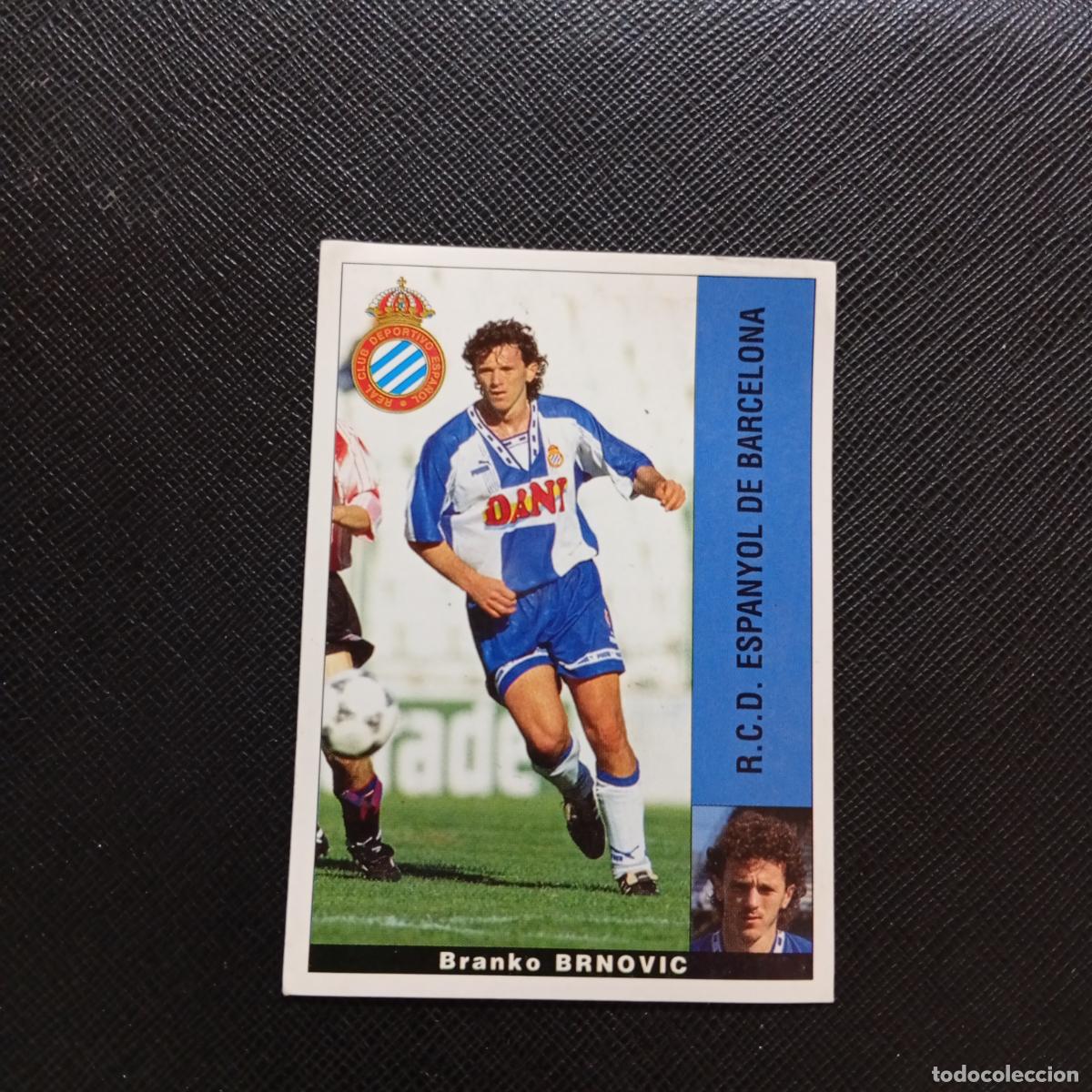 Cromos de Futebol: BRNOVIC ESPA&Ntilde;OL PANINI 1995 1996 CROMO FUTBOL LIGA 95 96 - SIN PEGAR - A168 PG325