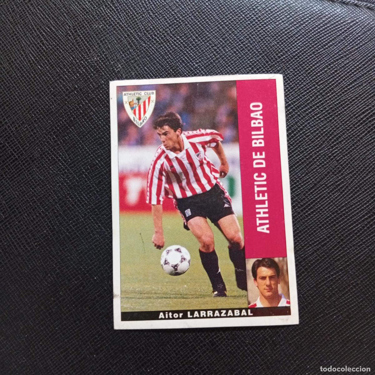 Cromos de Futebol: LARRAZABAL BILBAO PANINI 1995 1996 CROMO FUTBOL LIGA 95 96 - SIN PEGAR - A168 PG334