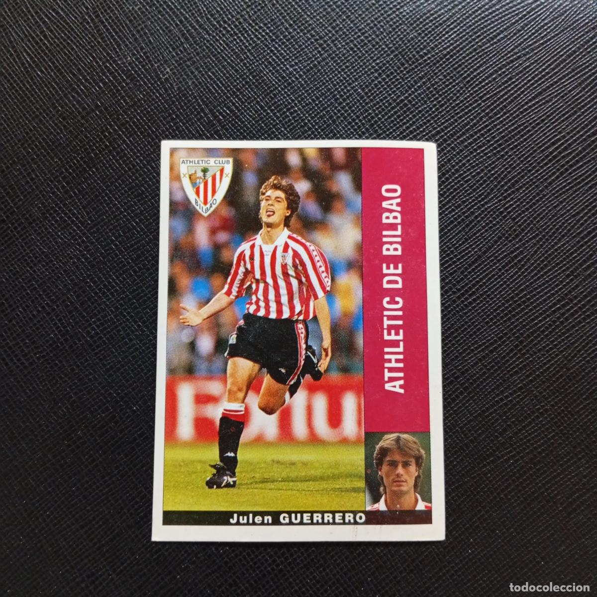 Cromos de Futebol: GUERRERO BILBAO PANINI 1995 1996 CROMO FUTBOL LIGA 95 96 - SIN PEGAR - A168 PG334