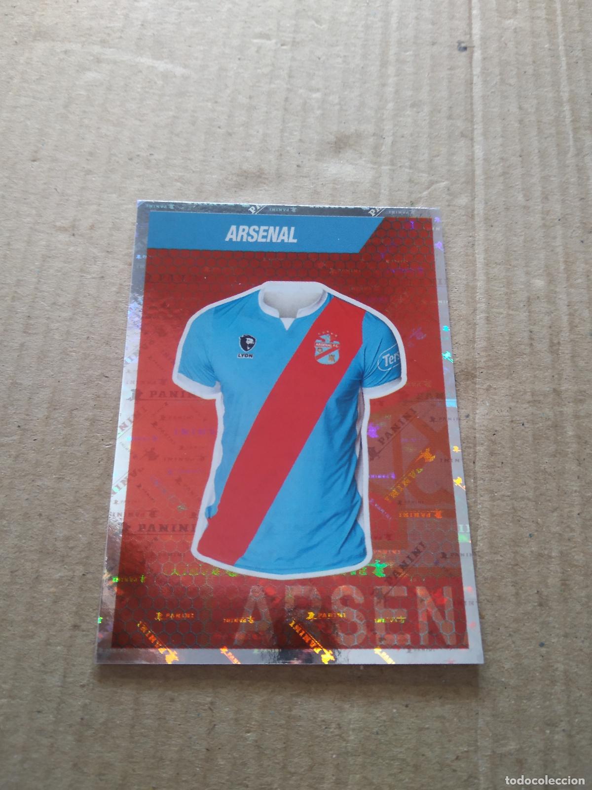 Cromos de F&uacute;tbol: 39 CAMISETA ARSENAL FC CROMO FUTBOL ARGENTINO PANINI LIGA ARGENTINA 2022