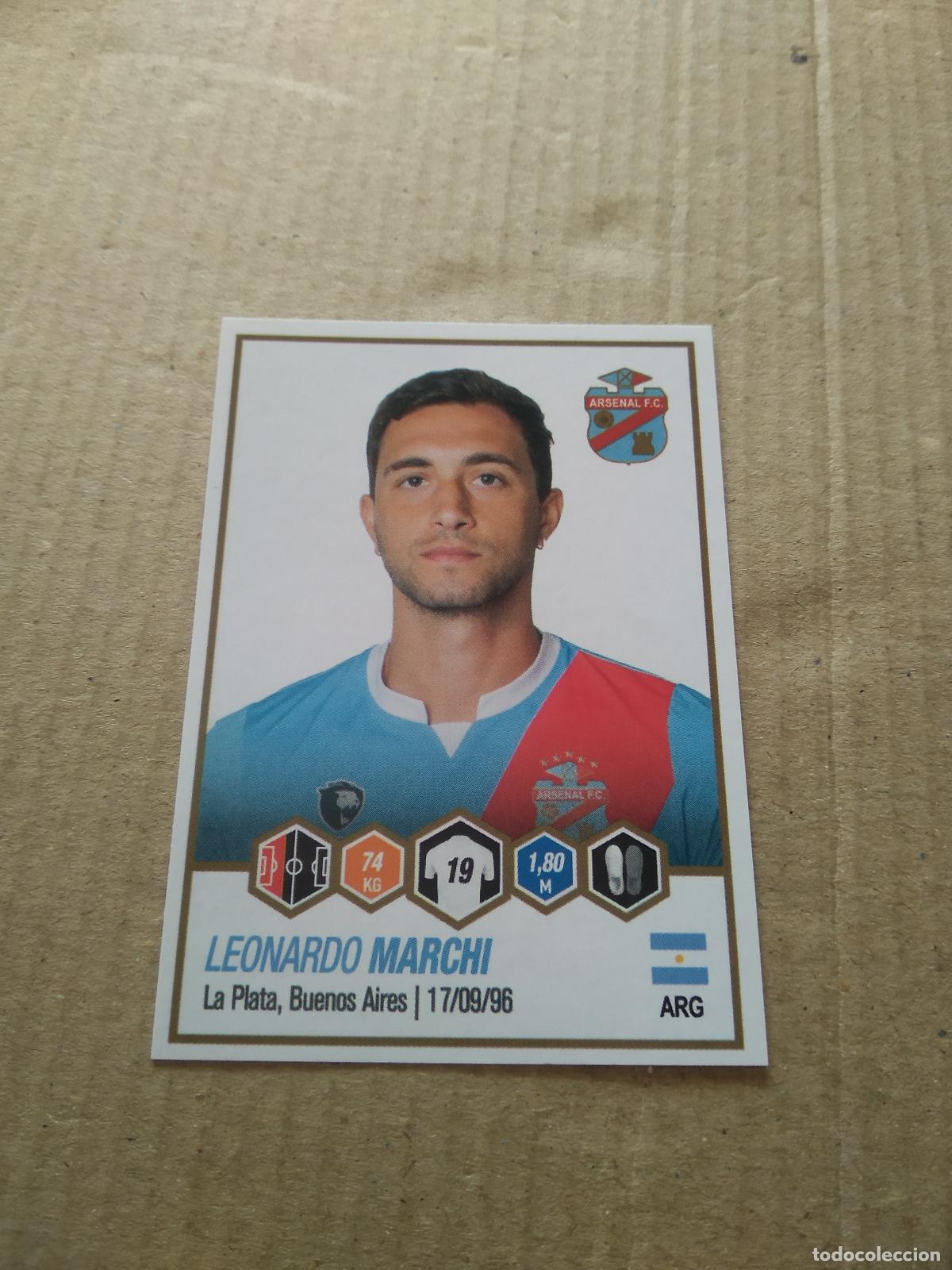Cromos de F&uacute;tbol: 45 LEONARDO MARCHI ARSENAL FC CROMO FUTBOL ARGENTINO PANINI LIGA ARGENTINA 2022