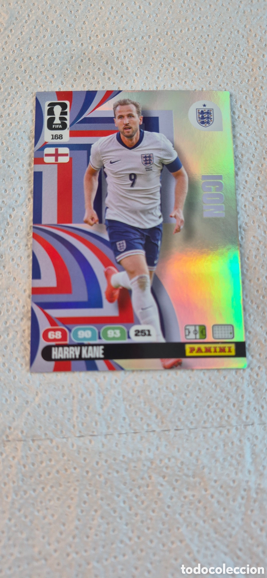Cromos de F&uacute;tbol: CROMO HARRY KANE MUNDIAL 2026