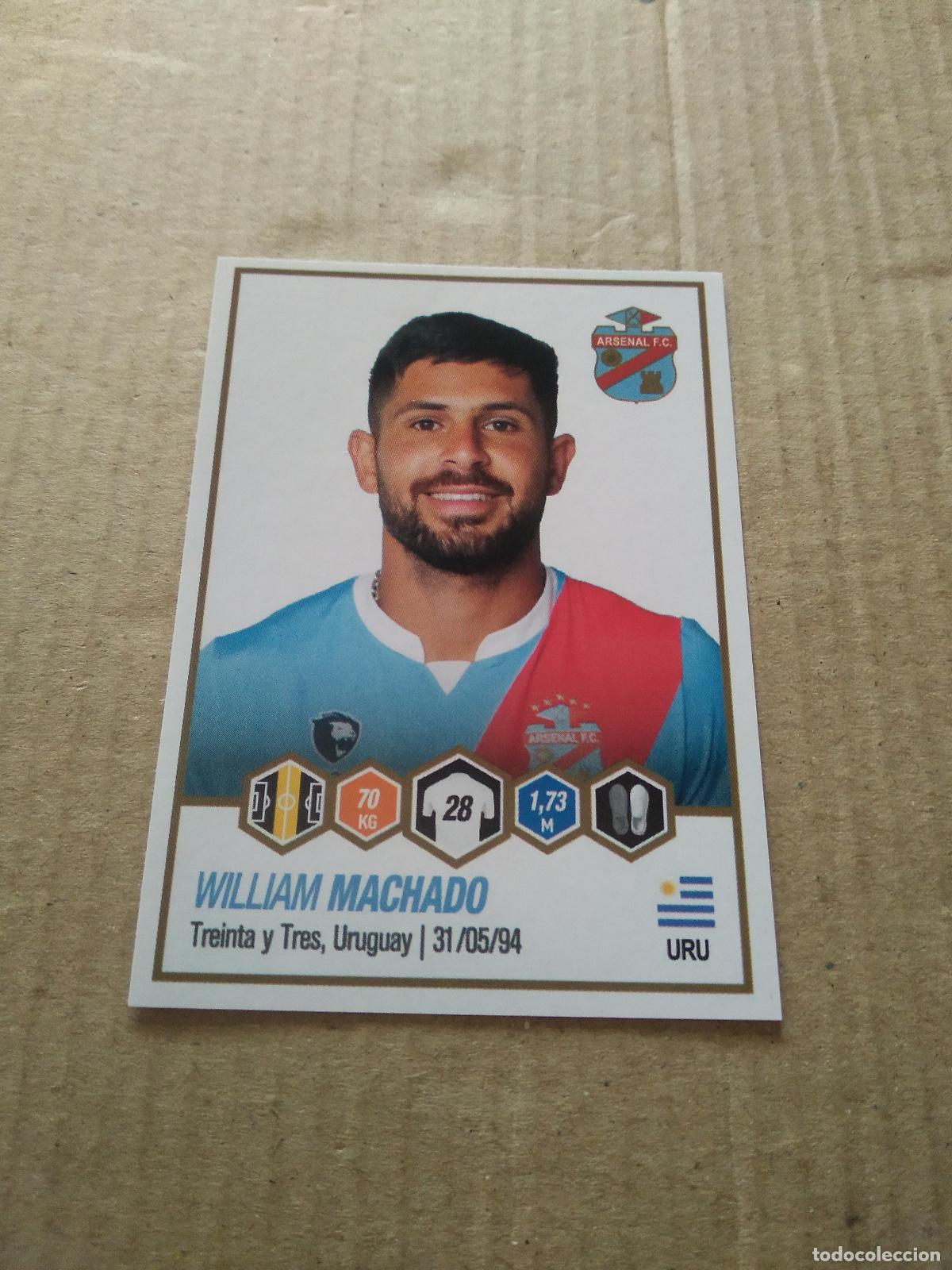 Cromos de F&uacute;tbol: 49 WILLIAM MACHADO ARSENAL FC CROMO FUTBOL ARGENTINO PANINI LIGA ARGENTINA 2022