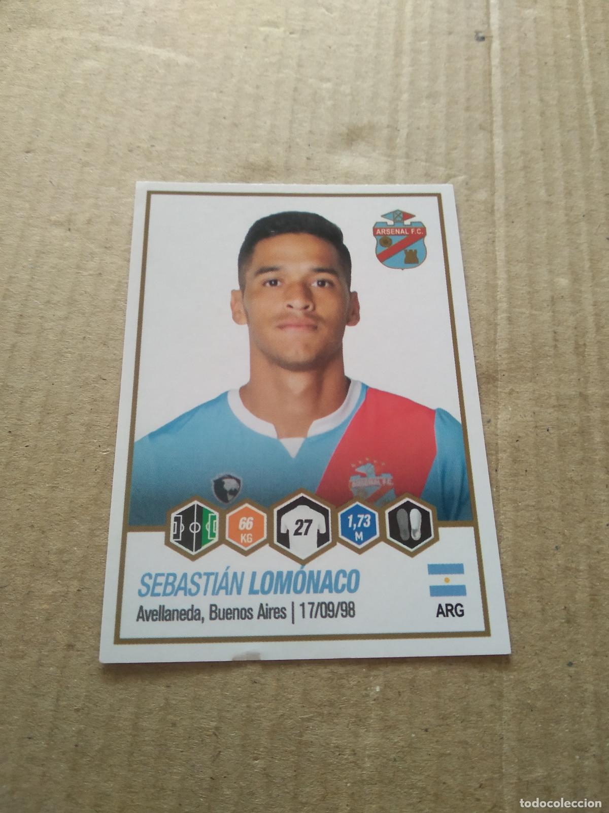 Cromos de F&uacute;tbol: 53 SEBASTIAN LOMONACO ARSENAL FC CROMO FUTBOL ARGENTINO PANINI LIGA ARGENTINA 2022