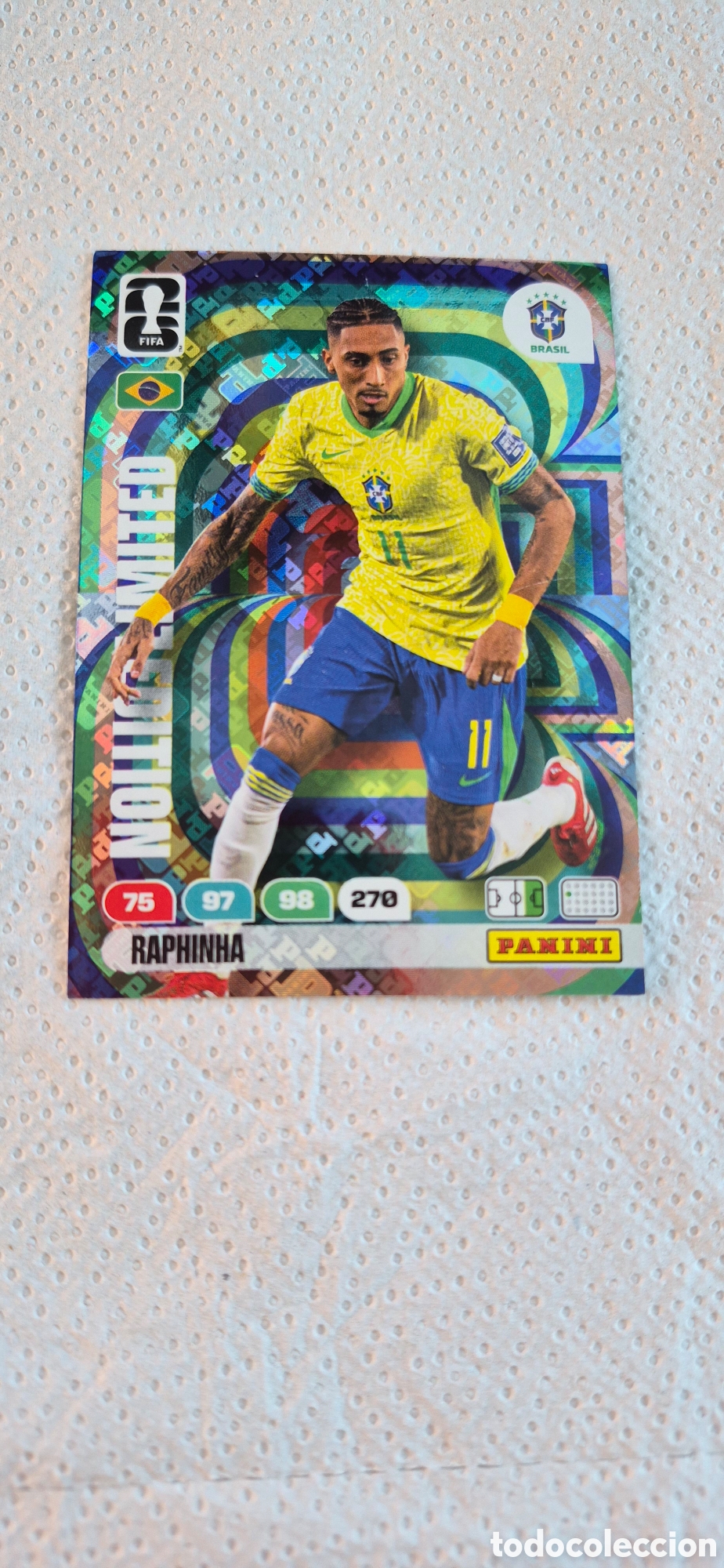Cromos de F&uacute;tbol: CROMO RAPHIINHA MUNDIAL 2026