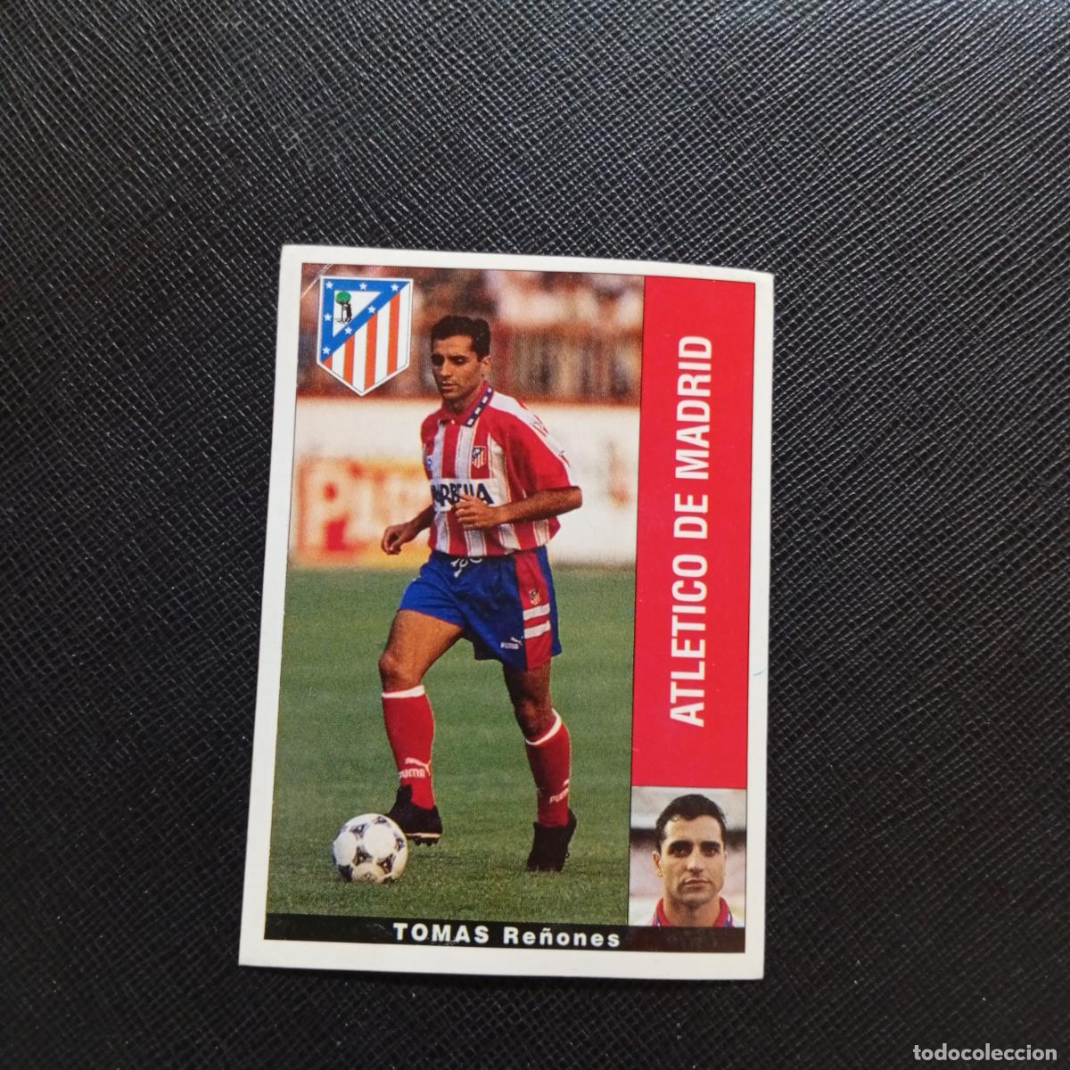 Cromos de F&uacute;tbol: TOMAS AT MADRID PANINI 1995 1996 CROMO FUTBOL LIGA 95 96 - SIN PEGAR - A168 PG352