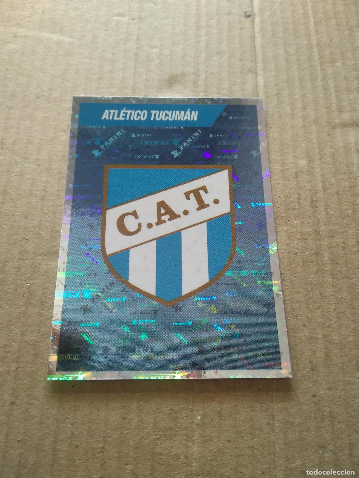 Cromos de F&uacute;tbol: 55 ESCUDO ATLETICO TUCUMAN CROMO FUTBOL ARGENTINO PANINI LIGA ARGENTINA 2022