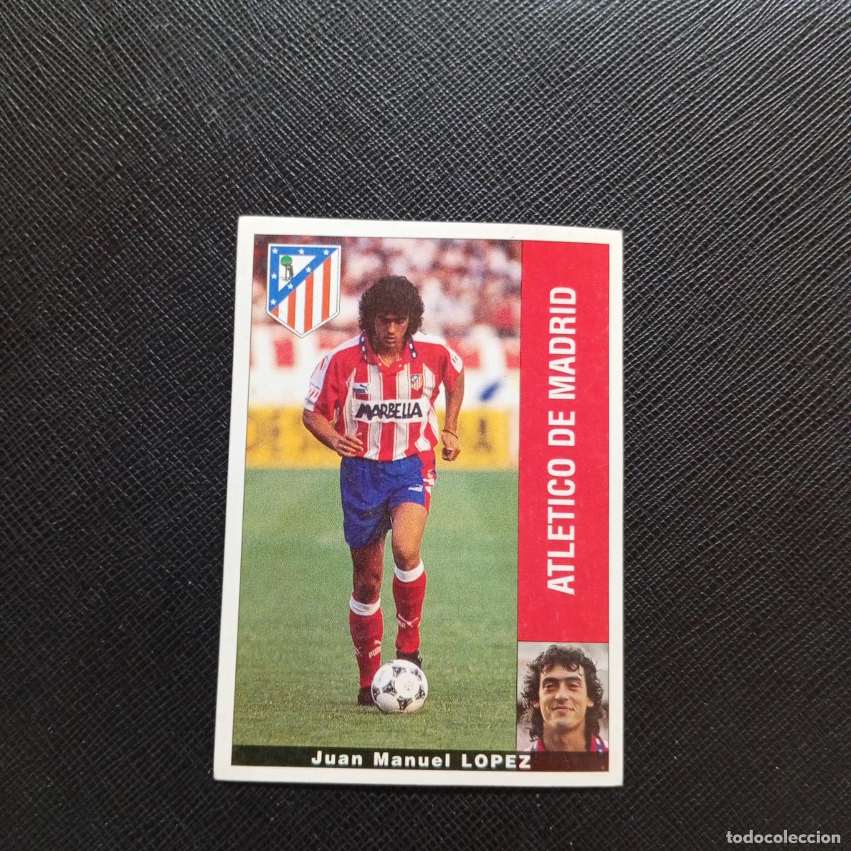 Cromos de F&uacute;tbol: LOPEZ AT MADRID PANINI 1995 1996 CROMO FUTBOL LIGA 95 96 - SIN PEGAR - A168 PG352