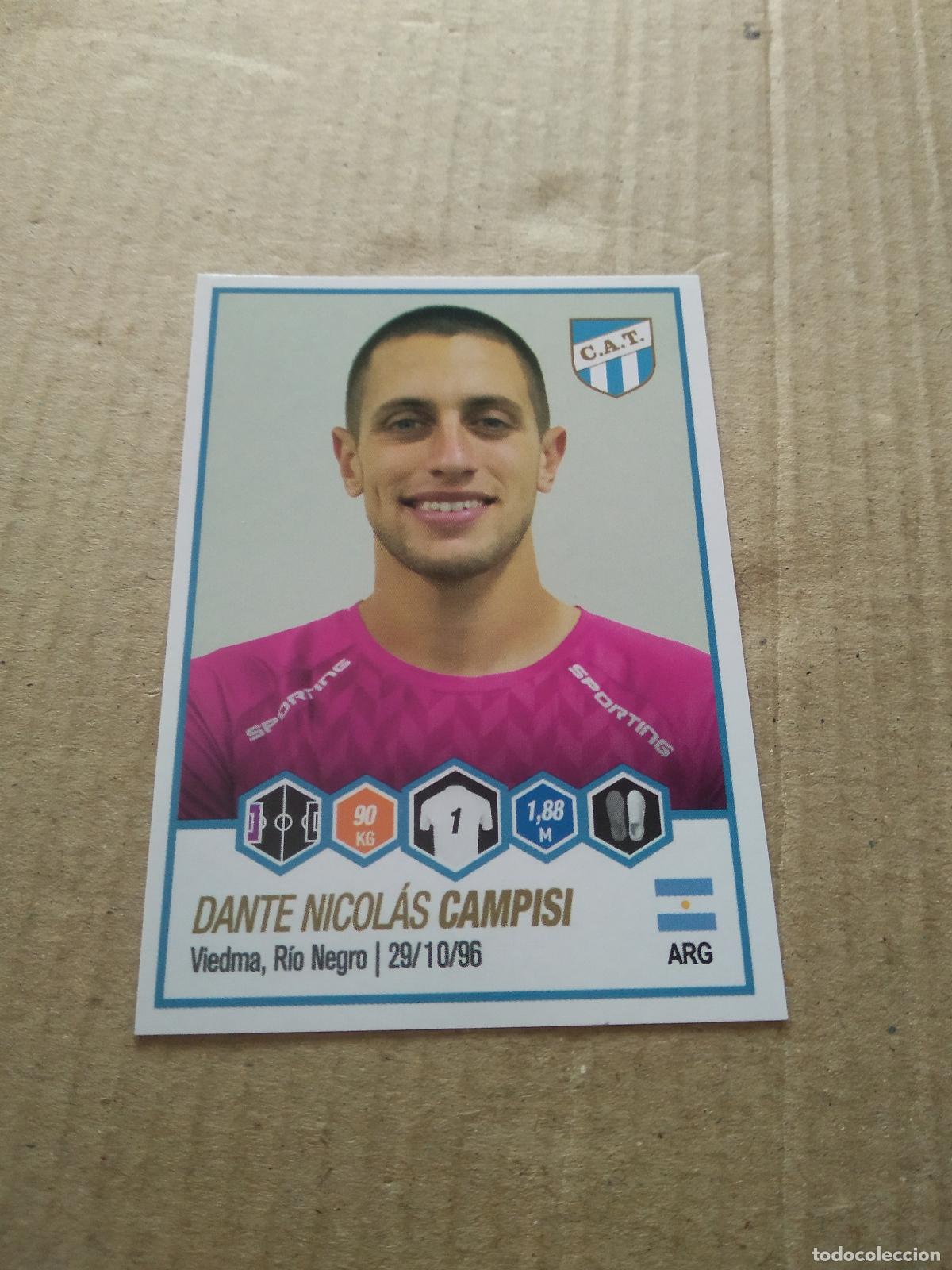 Cromos de F&uacute;tbol: 57 DANTE NICOLAS CAMPISI ATLETICO TUCUMAN CROMO FUTBOL ARGENTINO PANINI LIGA ARGENTINA 2022