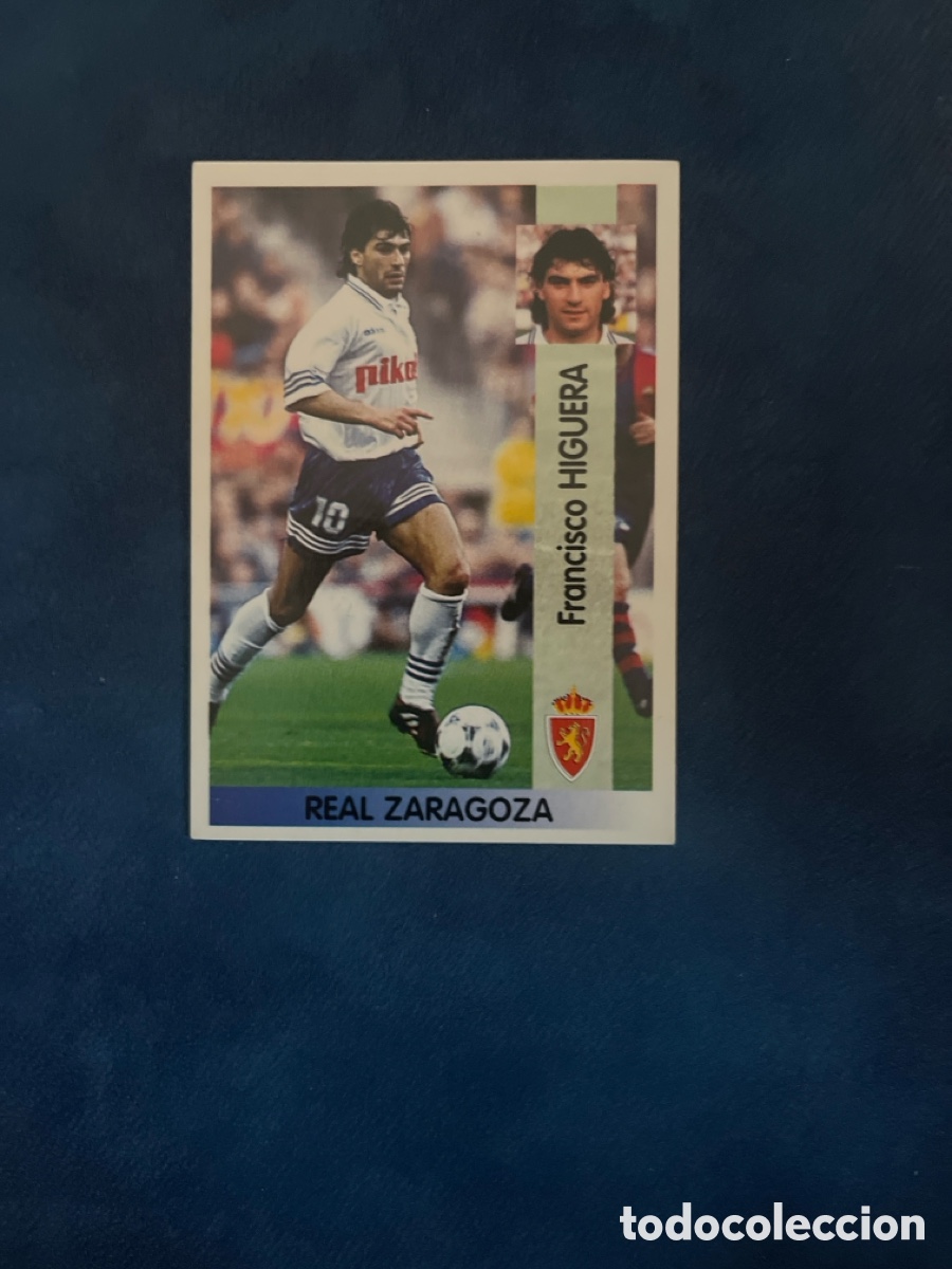 Figurine di Calcio: HIGUERA 191 REAL ZARAGOZA 96 97 PANINI 1996 1997 NUEVO SIN PEGAR CROMO UNIFICO ENVIO
