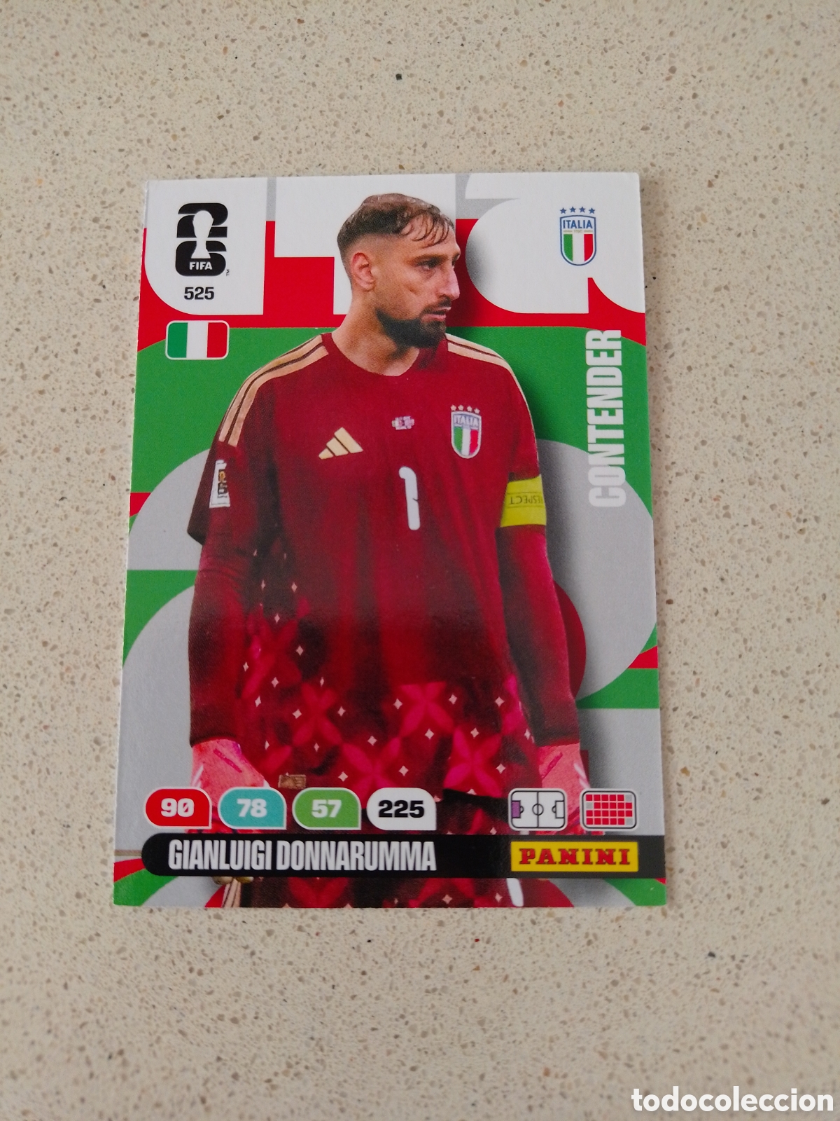 Cromos de Futebol: CARTA N&Uacute;MERO 525 GIANLUIGI DONNARUMMA ITALIA. ADRENALYN XL MUNDIAL 2026.