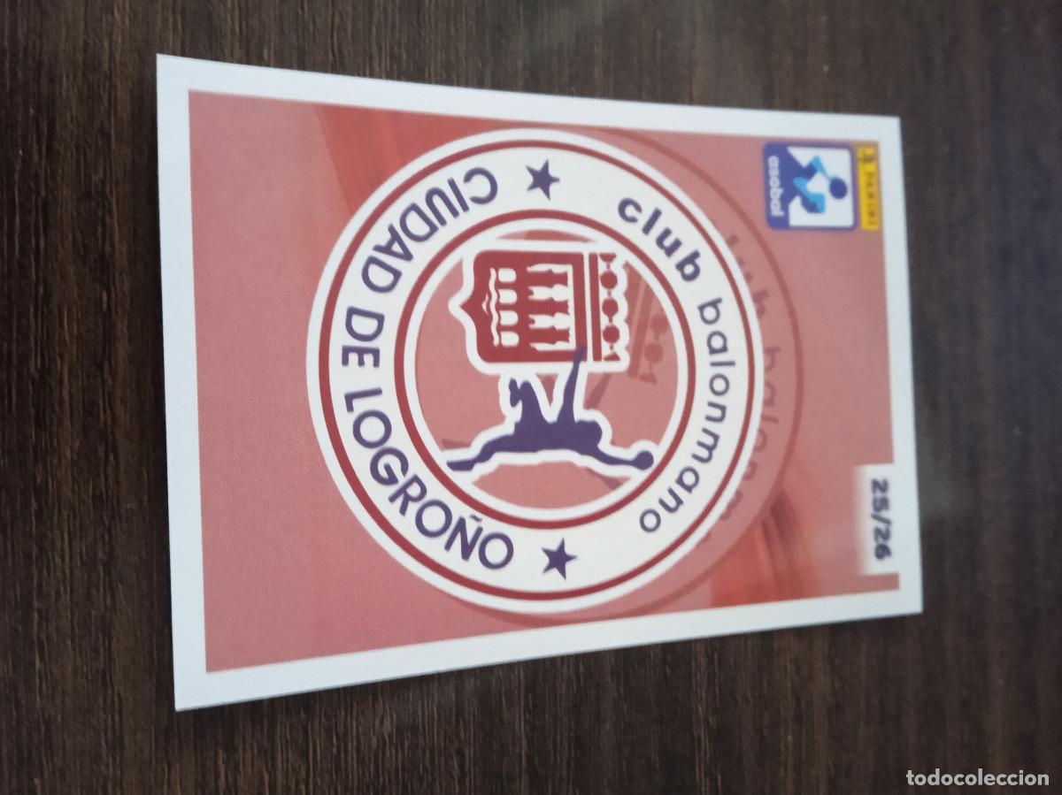 Cartes &agrave; collectionner de Football: Cromo Panini Asobal liga balomano 2025/2026 25/26 Escudo Ciudad de Logro&ntilde;o 82