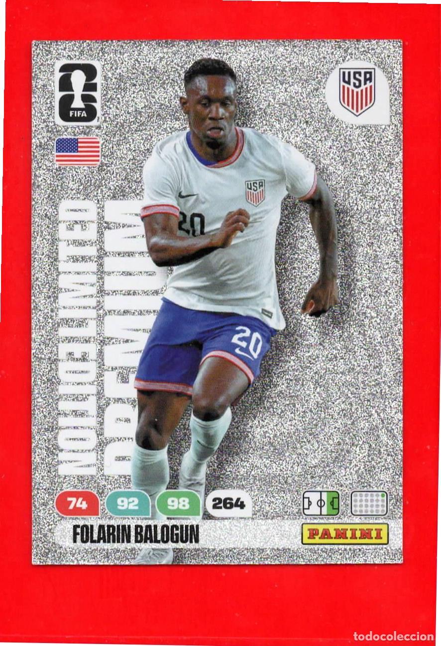 Cromos de F&uacute;tbol: LEP-FB Folarin Balogun - Estados Unidos - Limited Edition - World Cup Mundial 2026 limitada
