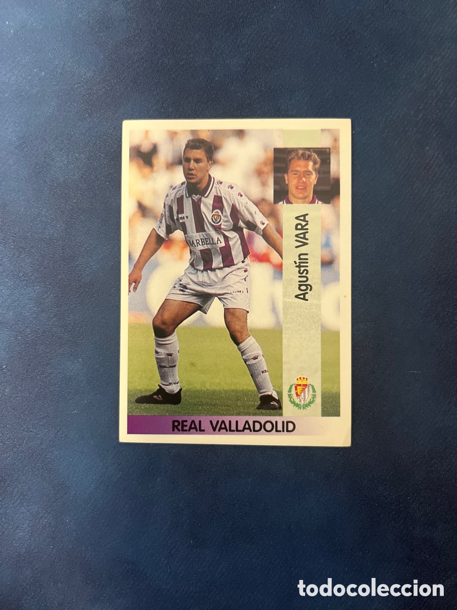 Cartes &agrave; collectionner de Football: VARA 242 REAL VALLADOLID 96 97 PANINI 1996 1997 NUEVO SIN PEGAR CROMO UNIFICO ENVIO