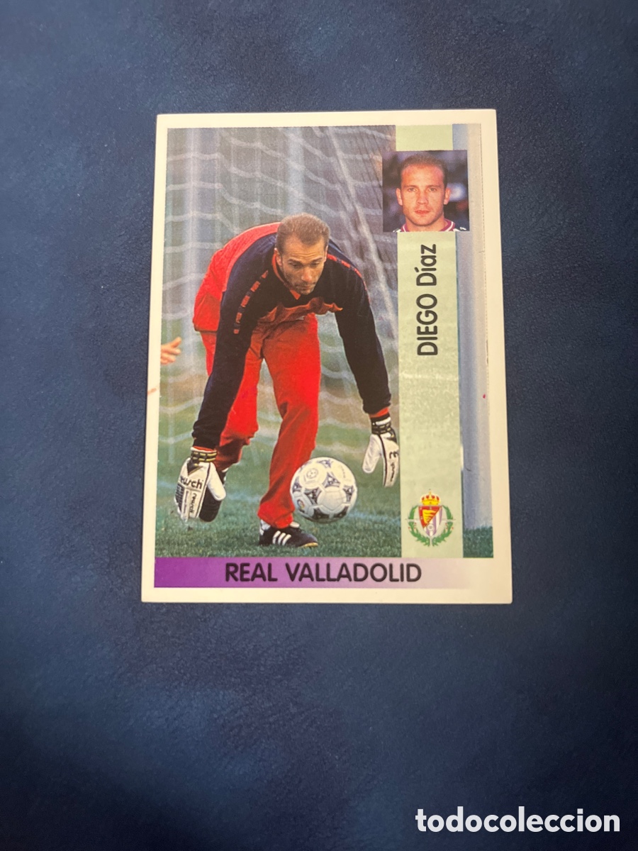 Figurine di Calcio: DIEGO 256 REAL VALLADOLID 96 97 PANINI 1996 1997 NUEVO SIN PEGAR CROMO UNIFICO ENVIO