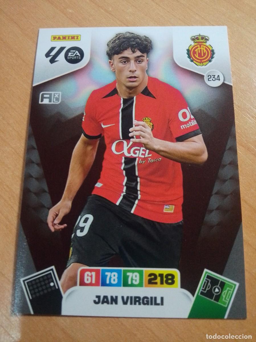 Cromos de F&uacute;tbol: 234 JAN VIRGILI DEL MALLORCA 25 26 ADRENALYN XL 2025 2026 Nueva