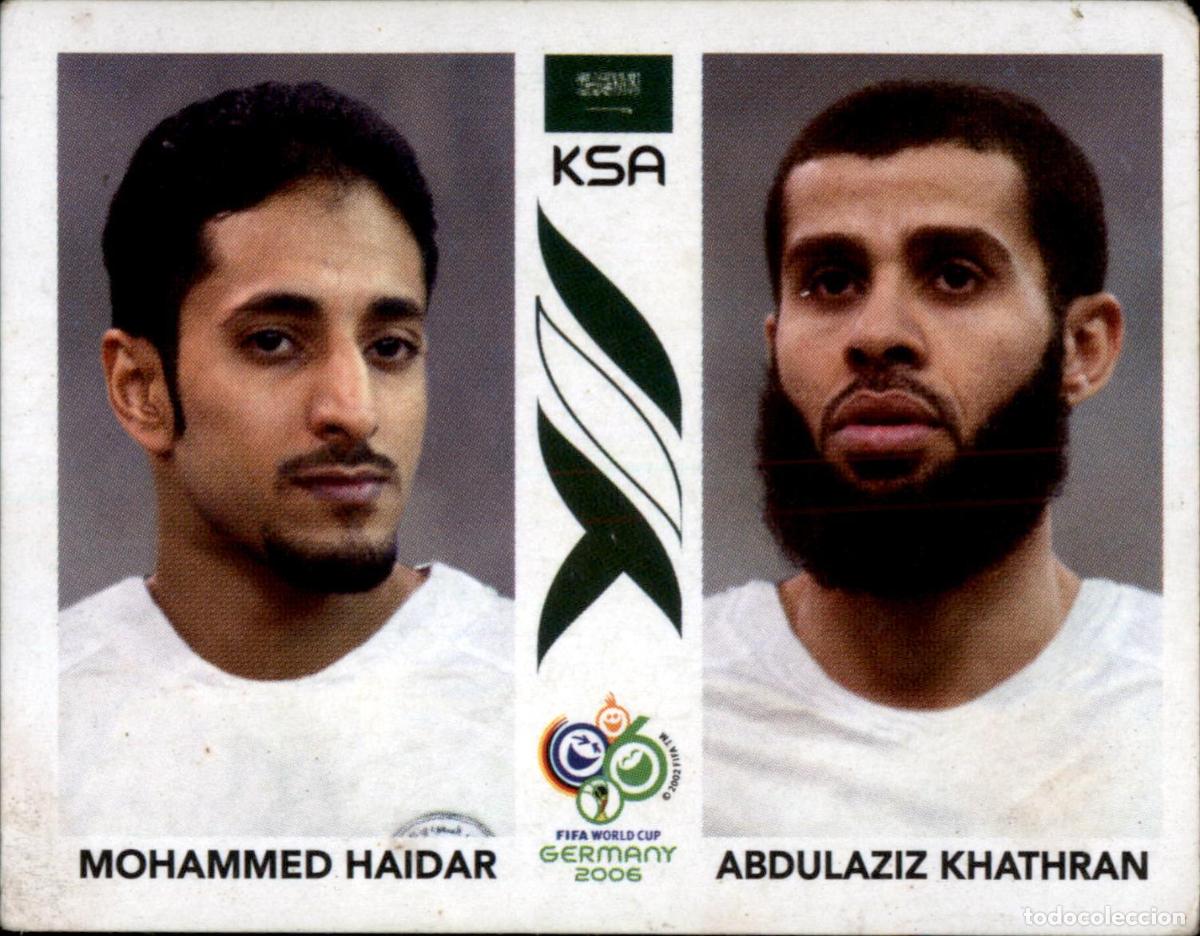 Cromos de F&uacute;tbol: Haidar / Khahran N&ordm; 594 Arabia Saud&iacute; Mundial 2006 World Cup Germany Panini 06