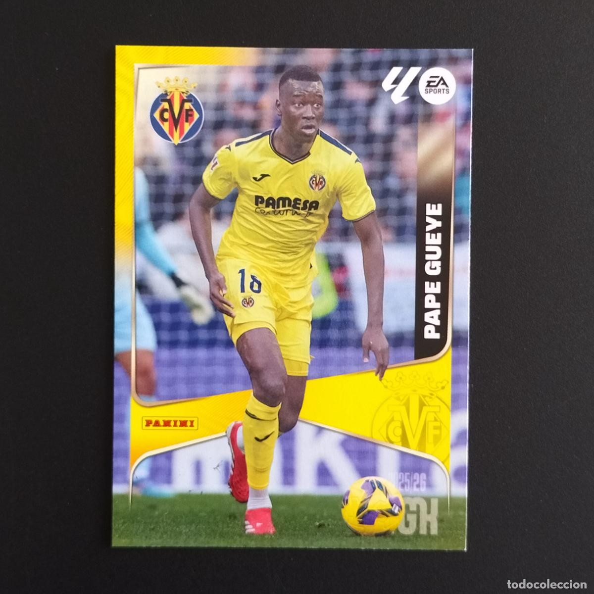 Cromos de F&uacute;tbol: MGK 370 PAPE GUEYE VILLARREAL CROMOS ALBUM MEGACRACKS LIGA FUTBOL 2025 2026 25 26