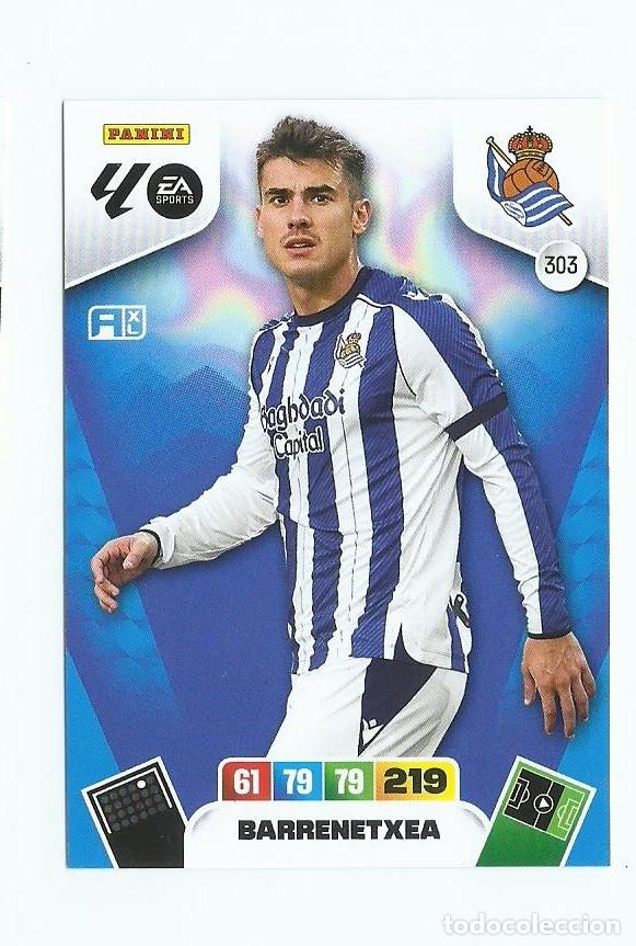 Cromos de F&uacute;tbol: ADRENALYN 2025/2026 303 BARRENETXEA REAL SOCIEDAD , NUEVO PERFETCO