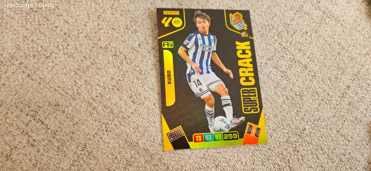 Cromos de F&uacute;tbol: super crack kubo 463 real sociedad adrenalyn XL 2025 2026 25 26 trading card