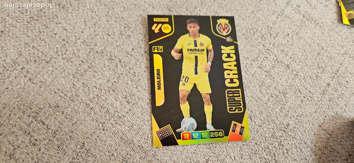 Cromos de F&uacute;tbol: super crack 466 moleiro villarreal adrenalyn XL 2025 2026 25 26 trading card