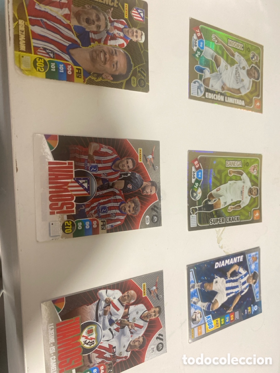 Cromos de F&uacute;tbol: Cromos diferentes a&ntilde;os Top Adrenalin
