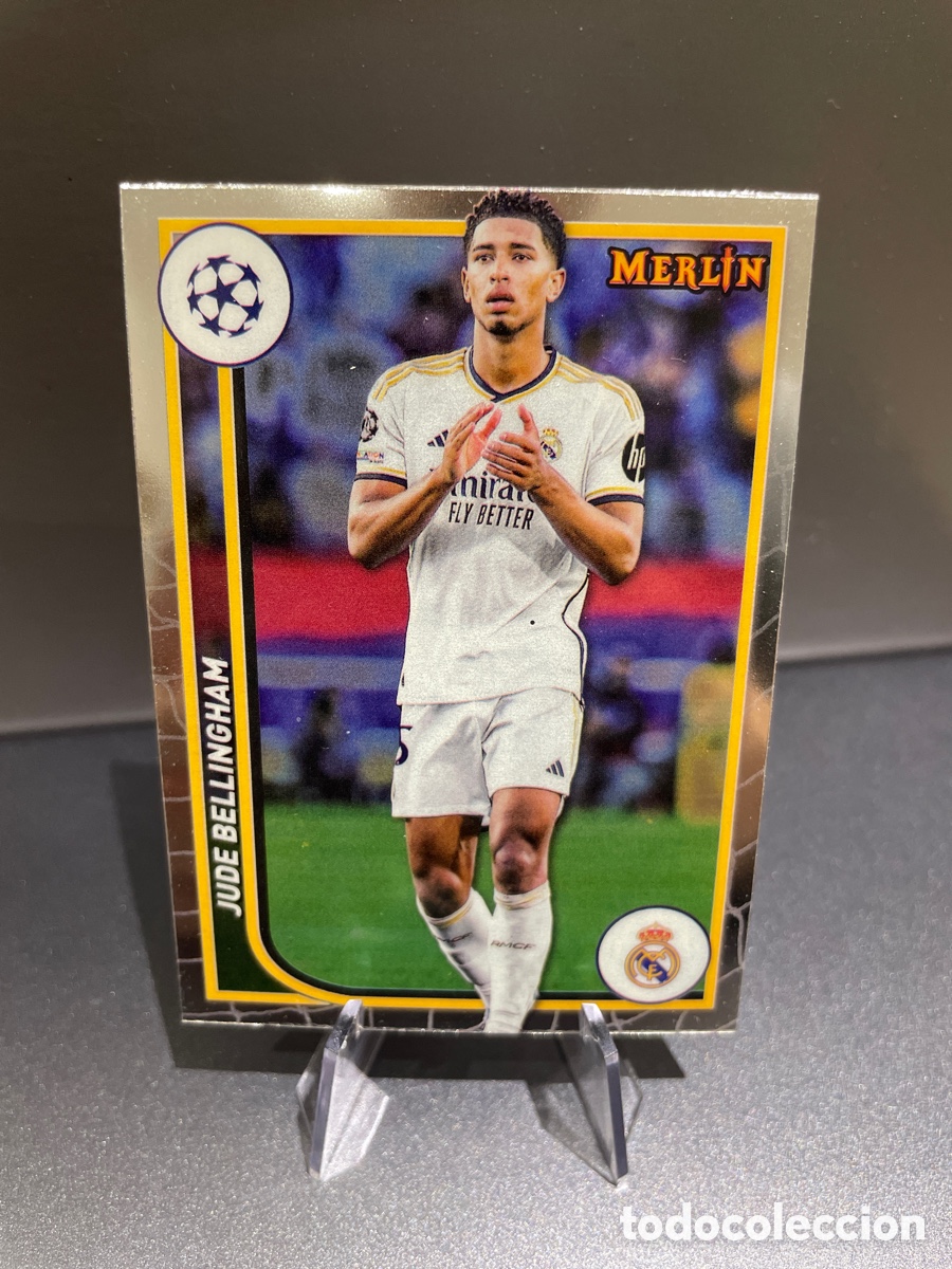 Cromos de F&uacute;tbol: Bellingham 105 Topps Merlin 2023-24 Real Madrid