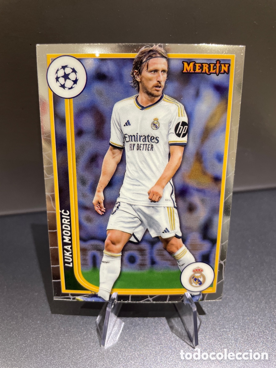 Cromos de F&uacute;tbol: Luka Modric 106 Topps Merlin 2024 Real Madrid