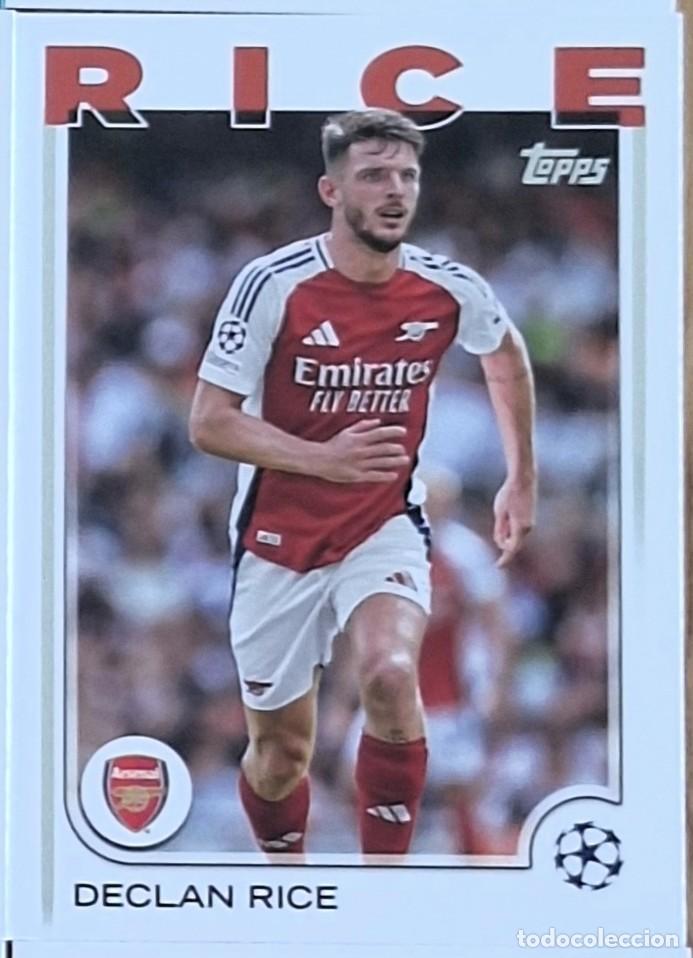 Cartes &agrave; collectionner de Football: Declan Rice Arsenal Topps Soccer